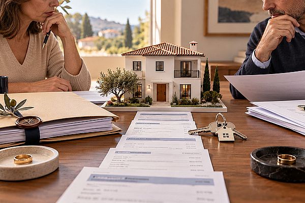 Dinero de una herencia en la vivienda ganancial: ¿se puede recuperar?